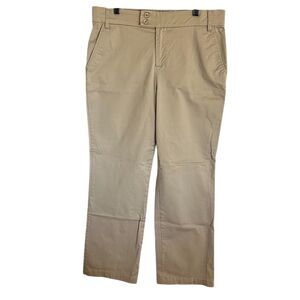 Gloria Vanderbilt Women's Chino Pants Size 10‎ Beige Bootcut Casual